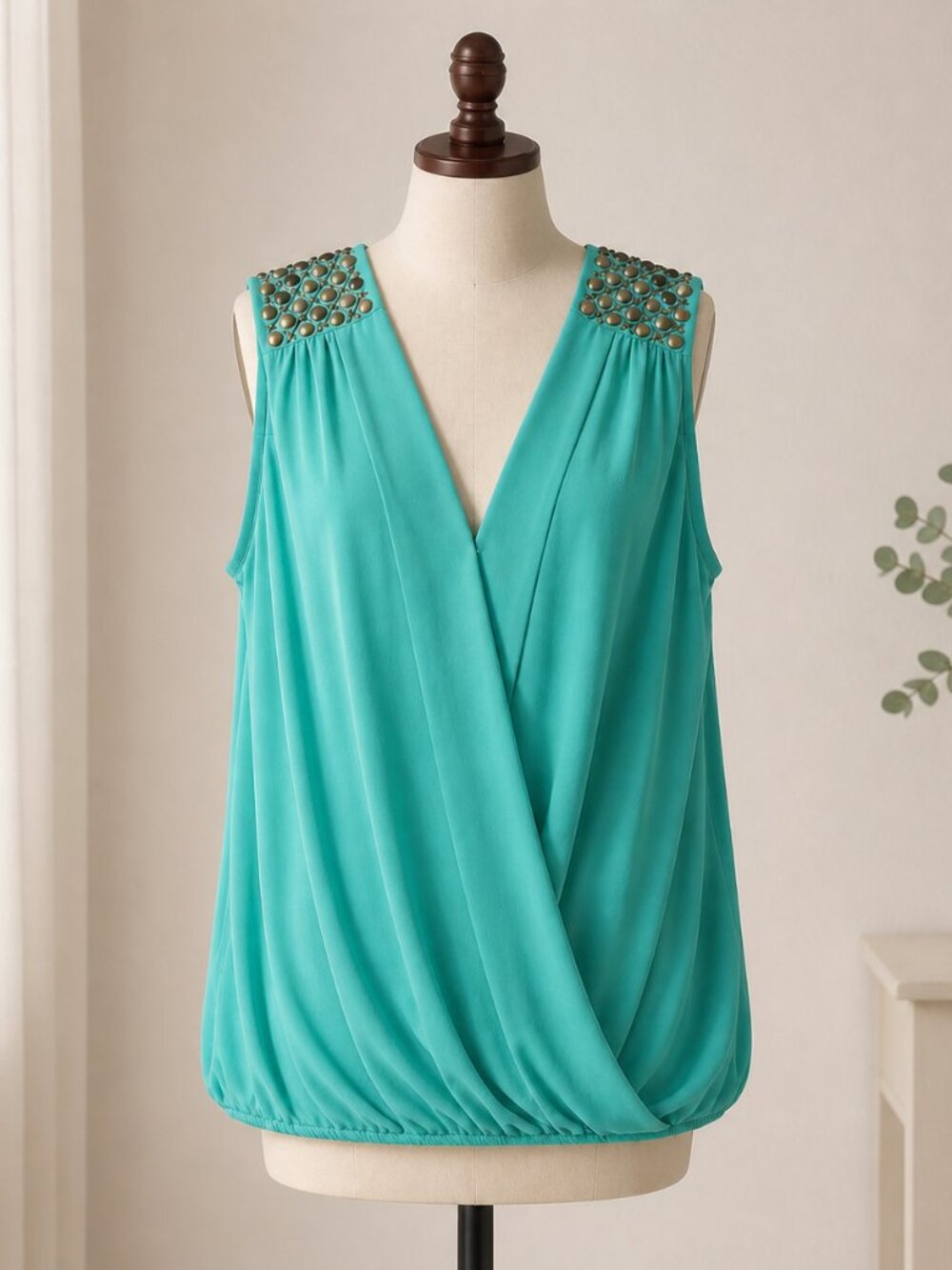 Mint Blouson Sleeveless Top Size XS Women’s
